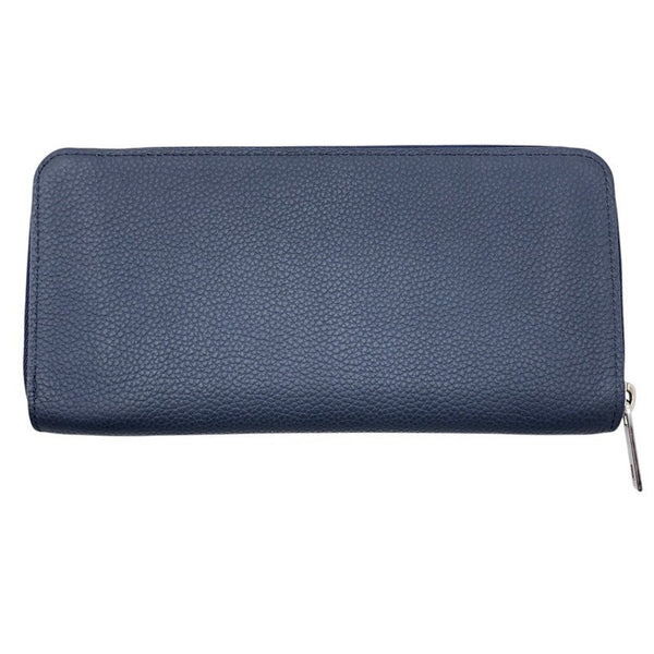 ルイ・ヴィトン LOUIS VUITTON ジッピーウォレット・ヴェルティカル M81767 マリーヌ アエログラム メンズ 長財布