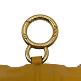 フェンディ FENDI ナノバゲット 7AR844 イエロー レザー レディース ショルダーバッグ