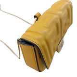 フェンディ FENDI ナノバゲット 7AR844 イエロー レザー レディース ショルダーバッグ