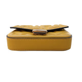 フェンディ FENDI ナノバゲット 7AR844 イエロー レザー レディース ショルダーバッグ