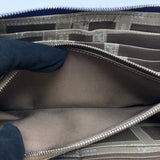 エルメス HERMES アザップロングシルクイン □O刻 ブルーエレクトリック エプソン ユニセックス 長財布
