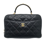 シャネル CHANEL マトラッセ　2WAY　チェーンショルダー ブラック×GD金具 キャビア レディース ショルダーバッグ