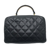 シャネル CHANEL マトラッセ　2WAY　チェーンショルダー ブラック×GD金具 キャビア レディース ショルダーバッグ