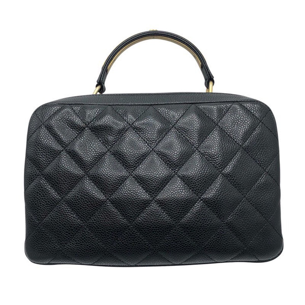 シャネル CHANEL マトラッセ　2WAY　チェーンショルダー ブラック×GD金具 キャビア レディース ショルダーバッグ