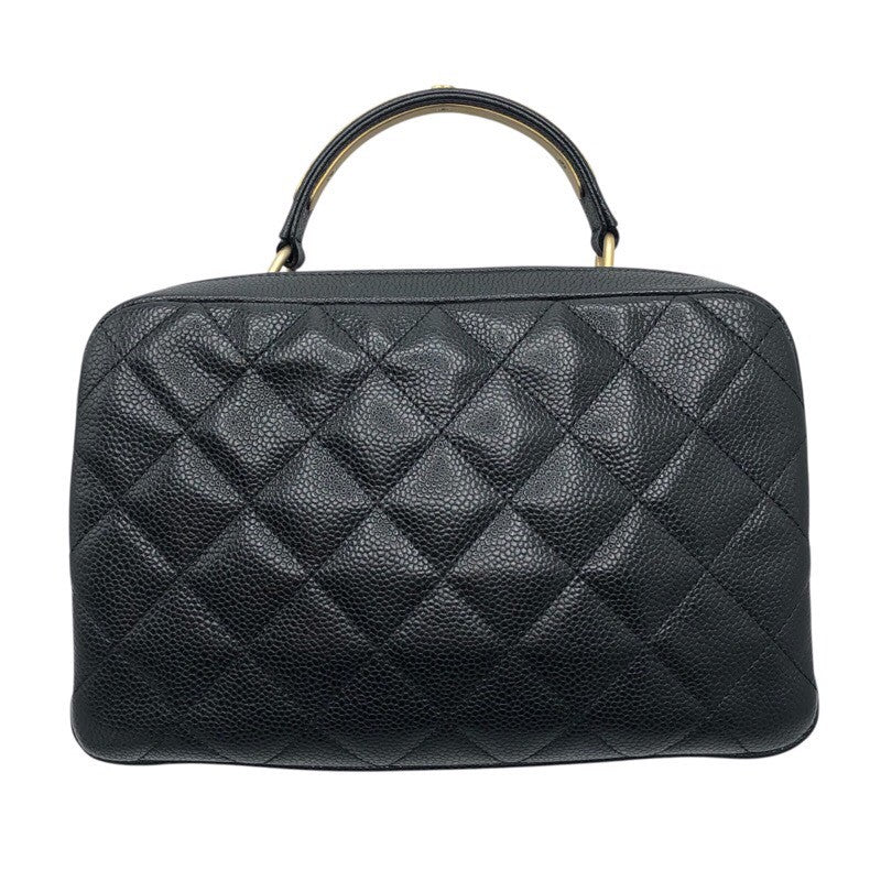 シャネル CHANEL マトラッセ　2WAY　チェーンショルダー ブラック×GD金具 キャビア レディース ショルダーバッグ