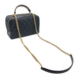 シャネル CHANEL マトラッセ　2WAY　チェーンショルダー ブラック×GD金具 キャビア レディース ショルダーバッグ