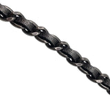 シャネル CHANEL 2.55チェーンウォレット メタリックフシルバー/SV金具 レザー レディース ショルダーバッグ