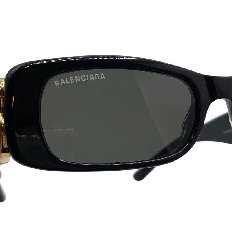 バレンシアガ BALENCIAGA BBロゴスクエアサングラス BB0096S プラスティック ユニセックス サングラス