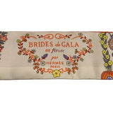 エルメス HERMES ツイリー　BRIDES DE GALA EN FLEURS マルチカラー シルク100％ レディース スカーフ