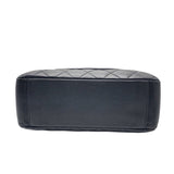 シャネル CHANEL PTSチェーントート A50994 ブラック×SV金具 キャビアスキン レディース トートバッグ