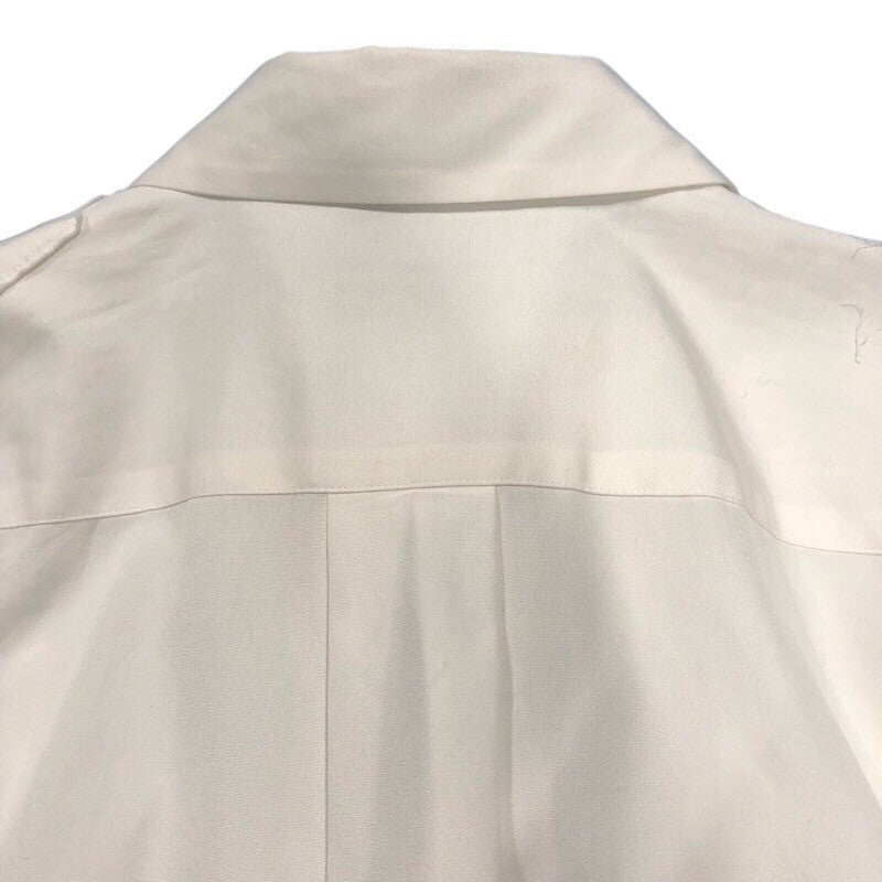 コムデギャルソン COMME des GARCONS フリルデザインロングシャツ RF-B002 コットン レディース 長袖シャツ