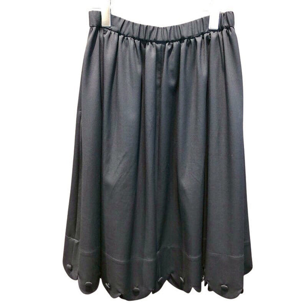 コムデギャルソン COMME des GARCONS ボタンバルーンスカート NP-S002 ウール レディース スカート