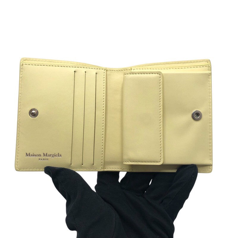 マルタンマルジェラ Martin Margiela コンパクトウォレット SA3U0007 レザー レディース 二つ折り財布