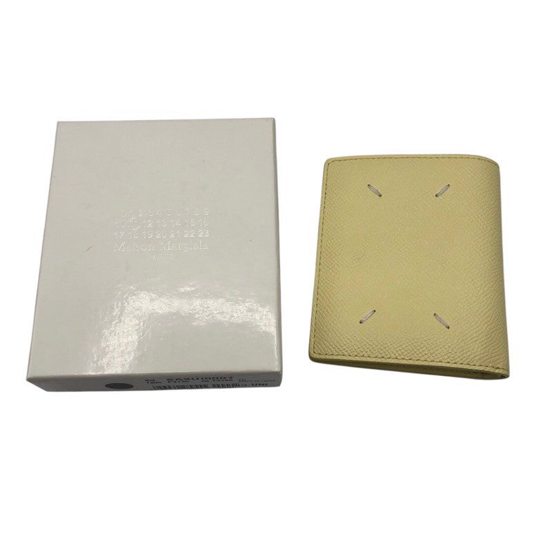 マルタンマルジェラ Martin Margiela コンパクトウォレット SA3U0007 レザー レディース 二つ折り財布