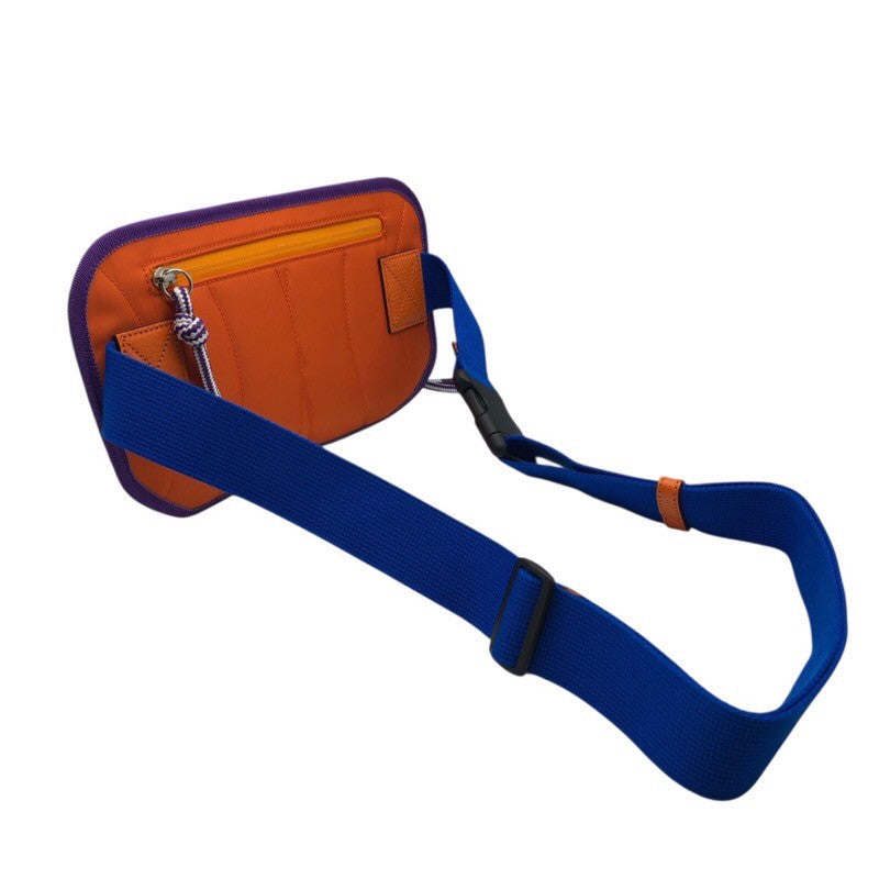 グッチ GUCCI GGナイロンベルトバッグ 752102 ブルー/パープル ラバー/ナイロン/キャンバス メンズ ウエストバッグ