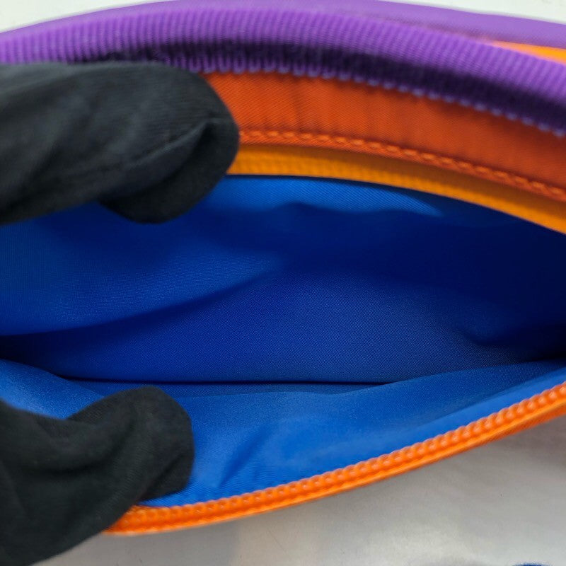 グッチ GUCCI GGナイロンベルトバッグ 752102 ブルー/パープル ラバー/ナイロン/キャンバス メンズ ウエストバッグ