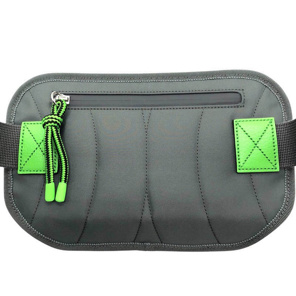 グッチ GUCCI GGナイロンベルトバッグ 752102 グレー/レッド ラバー/ナイロン/キャンバス メンズ ウエストバッグ