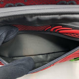 グッチ GUCCI GGナイロンベルトバッグ 752102 グレー/レッド ラバー/ナイロン/キャンバス メンズ ウエストバッグ