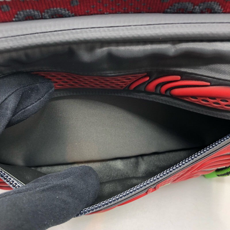 グッチ GUCCI GGナイロンベルトバッグ 752102 グレー/レッド ラバー/ナイロン/キャンバス メンズ ウエストバッグ