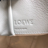 ロエベ LOEWE ハンモックドローストリング　ミニ 314.30.V07 アッシュグレー×GD金具 カーフ レディース ショルダーバッグ