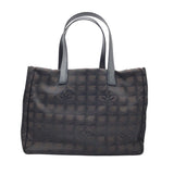 シャネル CHANEL ニュートラベルライントートMM A15991 ナイロンジャガード レディース トートバッグ
