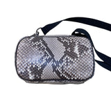 フェンディ FENDI ミニショルダーバッグ 7AS122－AA3S ベージュ　シルバー金具 パイソン ユニセックス ショルダーバッグ