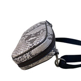 フェンディ FENDI ミニショルダーバッグ 7AS122－AA3S ベージュ　シルバー金具 パイソン ユニセックス ショルダーバッグ
