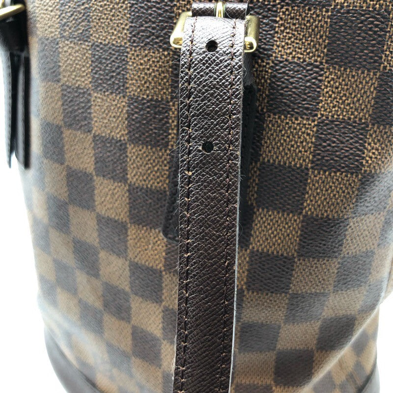 ルイ・ヴィトン LOUIS VUITTON マレ N42240 ブラウン/ゴールド金具 ダミエ レディース トートバッグ