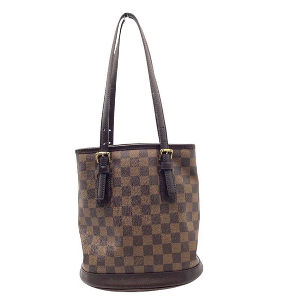 ルイ・ヴィトン LOUIS VUITTON マレ N42240 ブラウン/ゴールド金具 ダミエ レディース トートバッグ