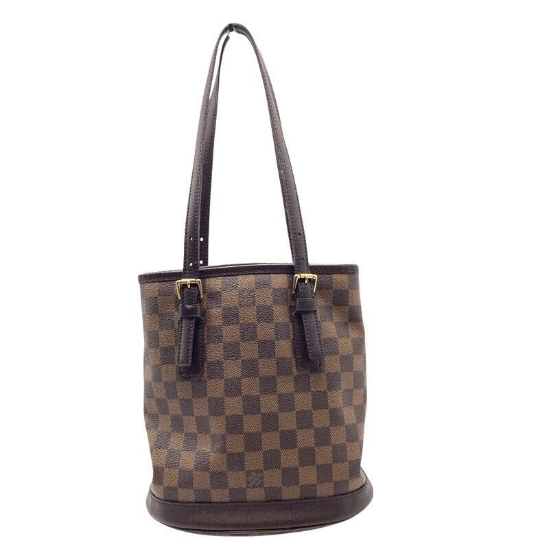 ルイ・ヴィトン LOUIS VUITTON マレ N42240 ブラウン/ゴールド金具 ダミエ レディース トートバッグ