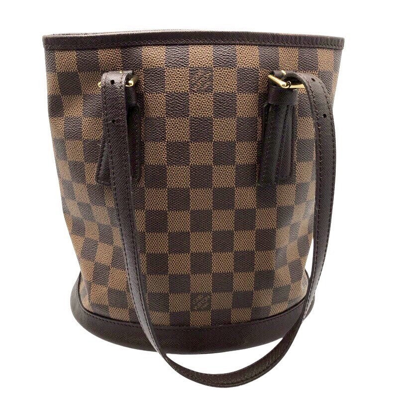ルイ・ヴィトン LOUIS VUITTON マレ N42240 ブラウン/ゴールド金具 ダミエ レディース トートバッグ