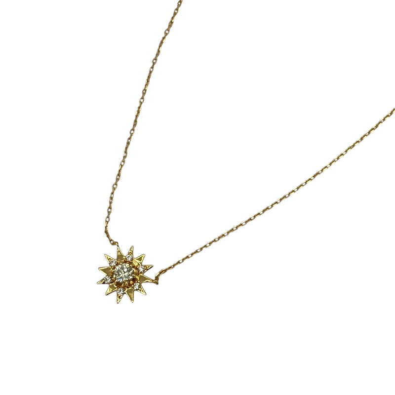 スタージュエリー STAR JEWELRY スターモチーフ イエローダイヤ ネックレス K18/イエローダイヤ/ダイヤモンド イエローダイヤ ジュエリー