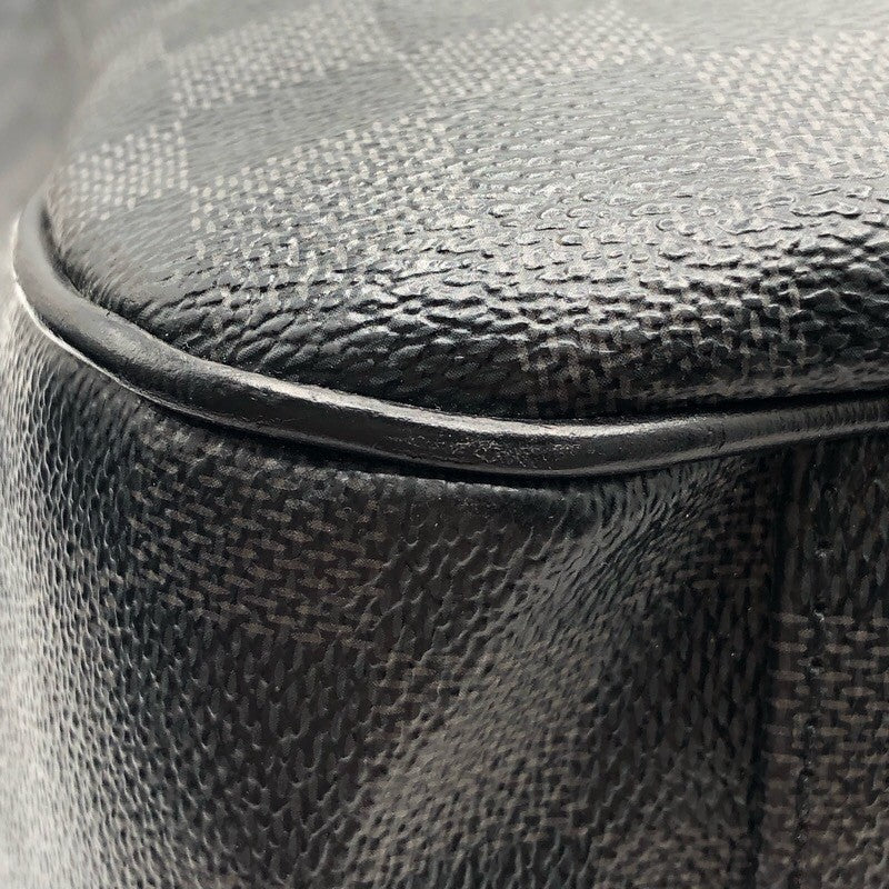 ルイ・ヴィトン LOUIS VUITTON タダオ N51192 グラファイト×SV金具 ダミエ・グラフィット キャンバス×レザー メンズ トートバッグ