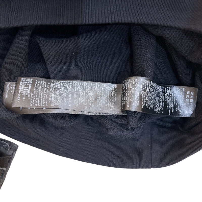 バレンシアガ BALENCIAGA ロゴ刺繡スウェットパーカー　2023年 761458 ブラック コットン メンズ パーカー