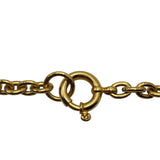 シャネル CHANEL ヴィンテージネックレス GD金具 GP/ラインストーン ジュエリー