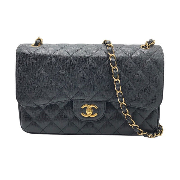 シャネル CHANEL マトラッセ30 A58600 ブラック/GD金具 キャビアスキン レディース ショルダーバッグ