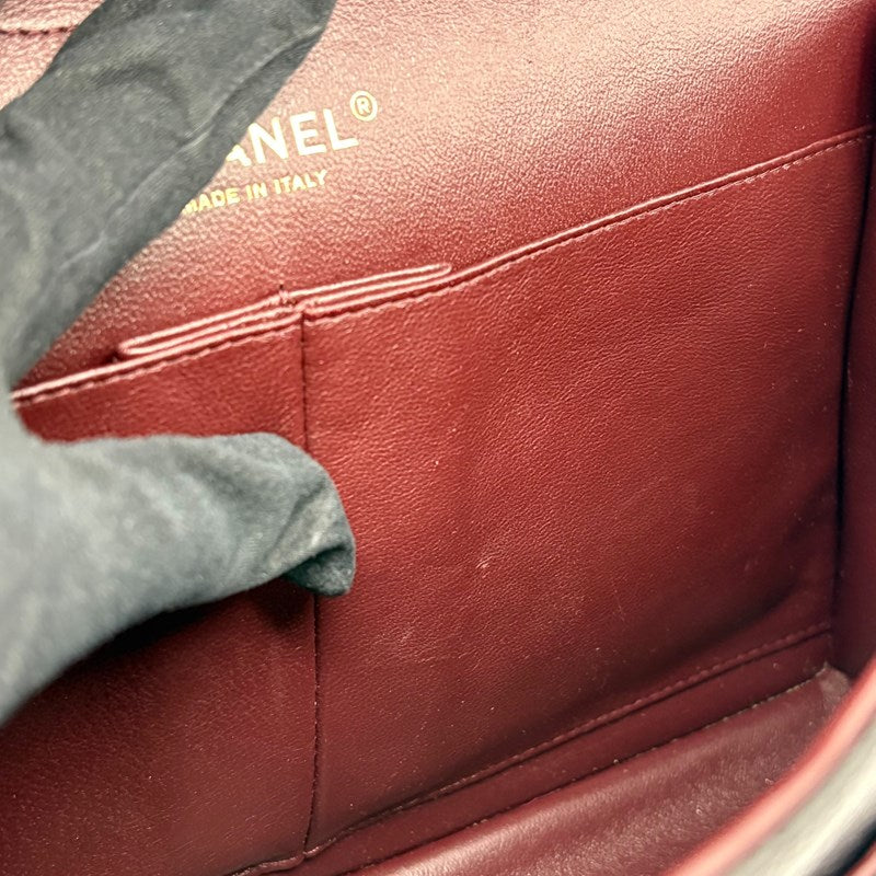 シャネル CHANEL マトラッセ30 A58600 ブラック ゴールド金具 キャビアスキン レディース ショルダーバッグ