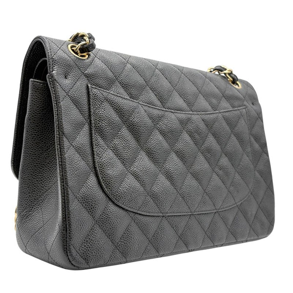 シャネル CHANEL マトラッセ30 A58600 ブラック ゴールド金具 キャビアスキン レディース ショルダーバッグ