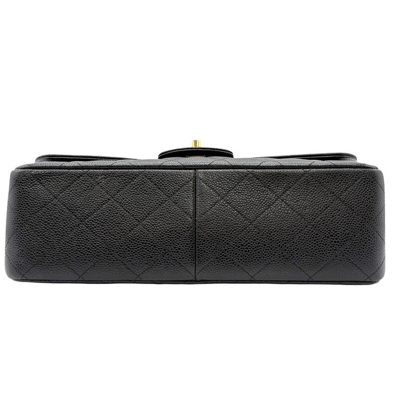 シャネル CHANEL マトラッセ30 A58600 ブラック ゴールド金具 キャビアスキン レディース ショルダーバッグ