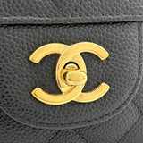 シャネル CHANEL マトラッセ30 A58600 ブラック ゴールド金具 キャビアスキン レディース ショルダーバッグ