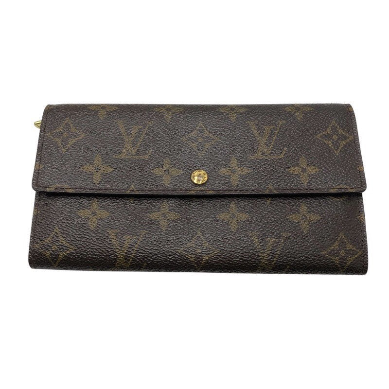 ルイ・ヴィトン LOUIS VUITTON ポルトモネ・クレディ M61726 モノグラム ユニセックス 長財布
