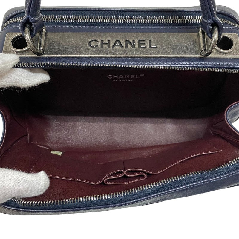 シャネル CHANEL トレンディCC ボウリングバッグ A92238 マトラッセ
