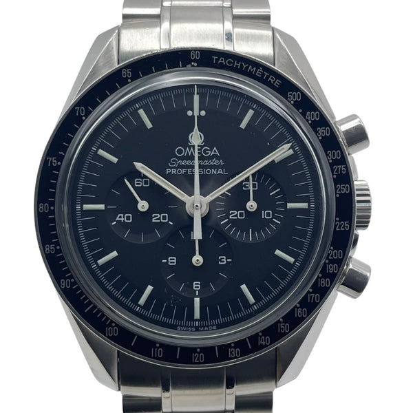 オメガ OMEGA スピードマスター ムーンウォッチ プロフェッショナル 3570.50 ブラック SS メンズ 腕時計