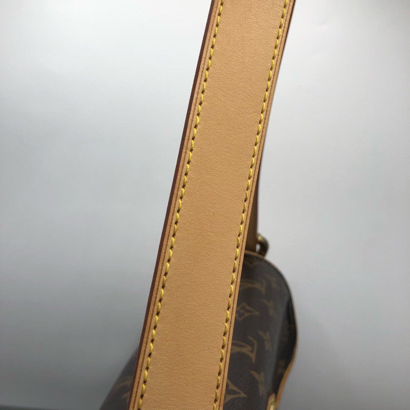 ルイ・ヴィトン LOUIS VUITTON ハドソンPM M40027 ブラウン モノグラム レディース ショルダーバッグ