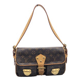 ルイ・ヴィトン LOUIS VUITTON ハドソンPM M40027 ブラウン モノグラム レディース ショルダーバッグ