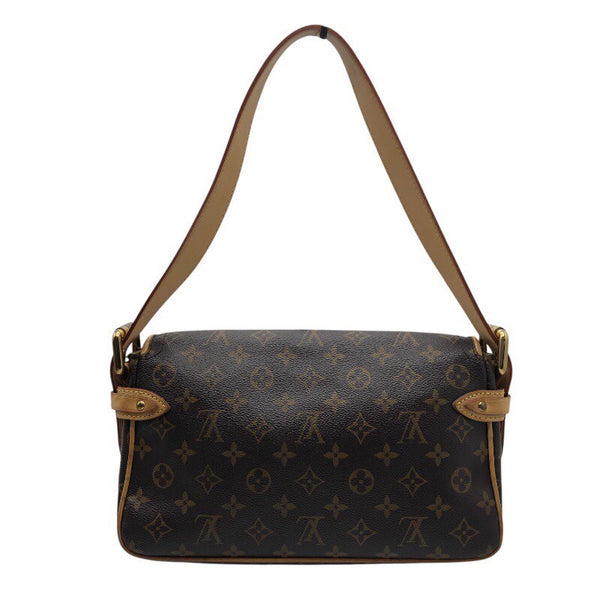 ルイ・ヴィトン LOUIS VUITTON ハドソンPM M40027 ブラウン モノグラム レディース ショルダーバッグ