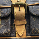 ルイ・ヴィトン LOUIS VUITTON ハドソンPM M40027 ブラウン モノグラム レディース ショルダーバッグ