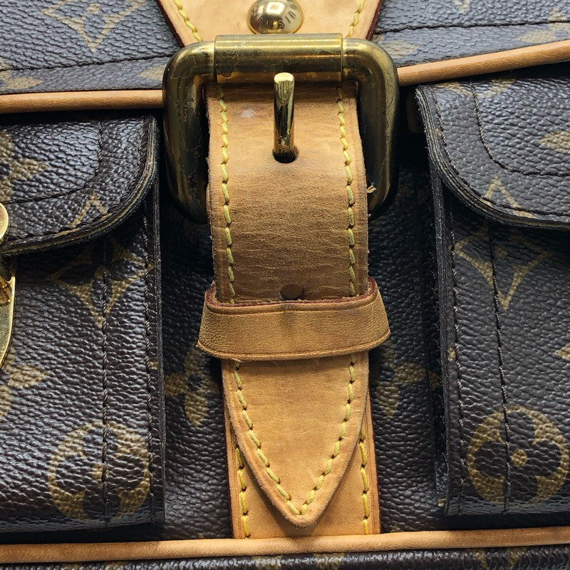 ルイ・ヴィトン LOUIS VUITTON ハドソンPM M40027 ブラウン モノグラム レディース ショルダーバッグ