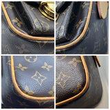 ルイ・ヴィトン LOUIS VUITTON ハドソンPM M40027 ブラウン モノグラム レディース ショルダーバッグ