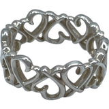 ティファニー TIFFANY＆CO ラビングハートリング シルバー AG925 ジュエリー